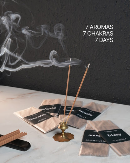 7 Chakra Incense Sticks (Small)