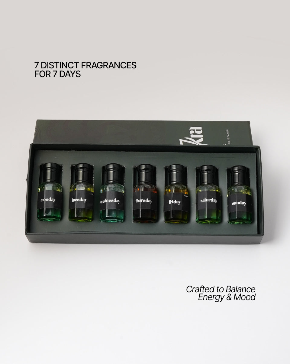 7Chakra Aroma Oil (Attar)- 12ml Each