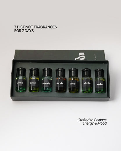 7Chakra Aroma Oil (Attar)- 12ml Each